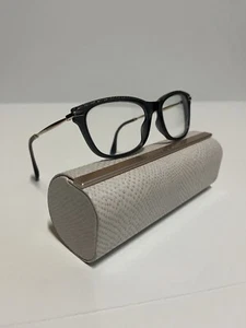Jimmy Choo 248 Brille Schwarz Vollrand Cat Eye Gestell mit Etui 53 18 145- - Bild 1 von 3