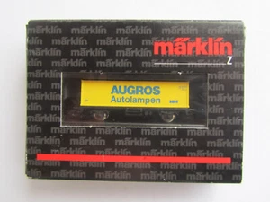 Märklin - escala Z - SOMO - RARO - vagón contenedor "AUGROS lámparas de coche" en embalaje original - Imagen 1 de 5