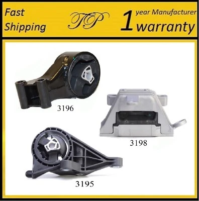 3 piezas motor delantero y montaje de transmisión para Chevrolet Impala 2014-2017 3,6 L Flex - automático Foto 1 de 4