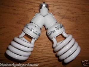 200 WATT CFL GROW LIGHT KIT/SET - FÜR VEGETATIVE - OHNE KABEL! - Bild 1 von 2