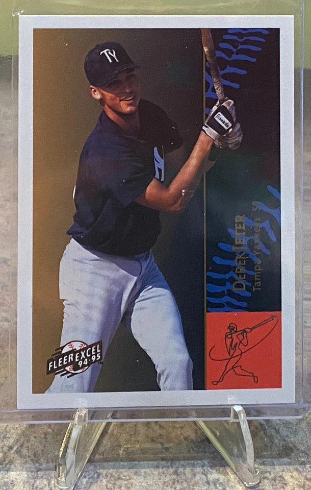 Excel #97 Derek Jeter 1994-95 ~ ¡Yanquis de Nueva York! ~ Bien centrado Foto 1 de 1