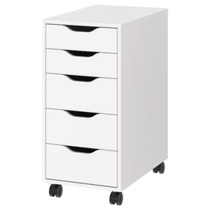 IKEA Drawer Unit w Coasters Chest of Drawer Storage Unit Large Bed Side Tables - Picture 1 of 5