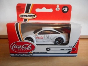 Matchbox Opel Calibra "Coca COla" in weiß in Box - Bild 1 von 1