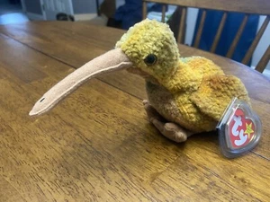 Ty Retired 1998 Beanie Baby "Schnabel" Vogel. Weiches Plüschtier Stofftier Spielzeug! MWMT! - Bild 1 von 3