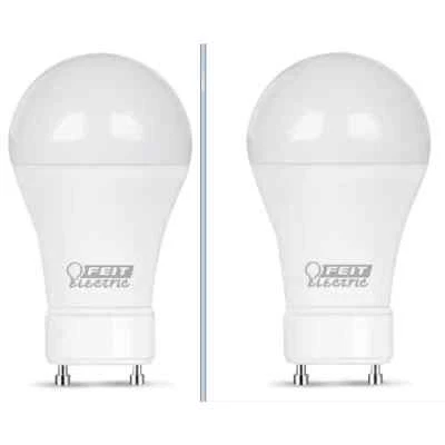 2 Bulbs, 17.7W/100W,  A21 Dimmable GU24 Base CEC CCT ENERGY STAR 90+ CRI LED - Image 1 of 4