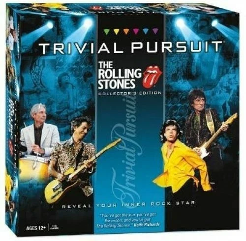 Trivial Pursuit The Rolling Stones Collectors Edition Usba2010095800 Hasbro