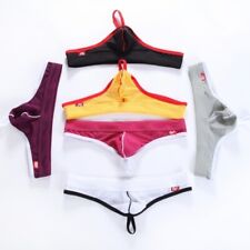 3Pack Jocks Straps Sheer Gay Mesh Through Underpants Sexy Men Underwear Briefs