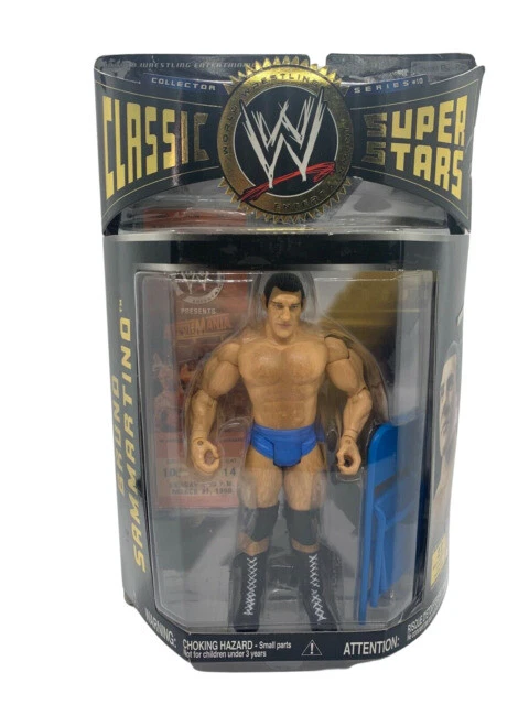 WWE WWF Gorilla Monsoon Classic Superstars Jakks Wrestling Figure Series 10