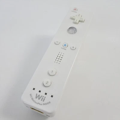Nintendo Wii Remote Controller MotionPlus White RVL-036 Nintendo OEM 0632 - Image 1 of 4