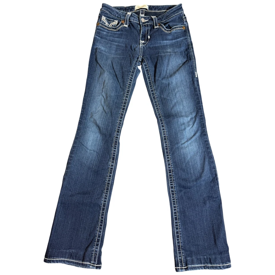 Big Star Jeans Liv Boot Mujer 26x30 Colección Vintage Denim Lavado Oscuro Vaquero Foto 1 de 4