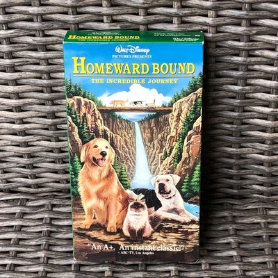 Homeward Bound: The Incredible Journey VHS 1993 — 第 1/4 张图片