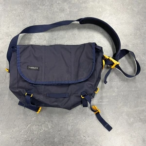 Timbuk2 Flight Waterproof Messenger Bag Blue Adjustable Shoulder Strap Pocket - Picture 1 of 14