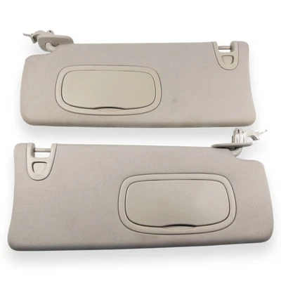 Juego de pares de parasoles laterales para conductor y pasajero Dodge Dart 2011-2014 beige crema Foto 1 de 4