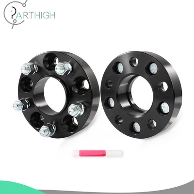 Fits 2015-2025 Ford Mustang 5x114.3 Hubcentric Wheel Spacers (2) 1.25 inch Thick - Image 1 of 4