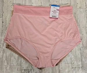OLGA Underwear XL (8) No Muffin Top Cooling Brief Panties 3pk Style GS88290 - Picture 1 of 7