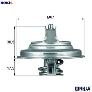 THERMOSTAT COOLANT TX 54 83D FOR MERCEDES-BENZ OM925.920 OM926.913/945 7.2L 6cyl - Picture 1 of 12