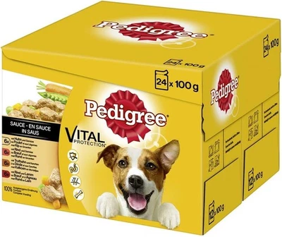 Pedigree Vital Protection Hundenassfutter im Beutel – Hundefutter in Sauce mit - Bild 1 von 3