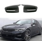 CARBON FIBRE LOOK SIDE WING MIRROR COVER CAPS FOR BMW 3 4 5 7 SERIES G20 G22 G30