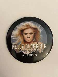 Aladdin Kelly Clarkson Pin Back Button P32 - Picture 1 of 3
