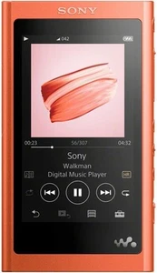 Sony NW-A55HN 16 GB Reproductor de MP3 + Paquete de Auriculares - Modelo Japonés Sin Tapa, Rojo - Imagen 1 de 6