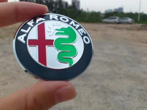 Logo volante 40mm 2016 color ALFA ROMEO Giulietta Mito 147 159 Brera 156 4C ecc. - Foto 1 di 1