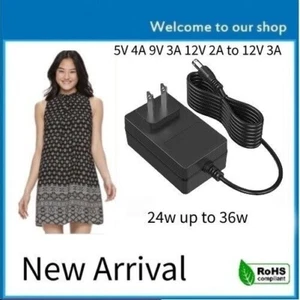12V Adapter For Sharper Image 1013247 1014407 Shiatsu Foot Rolling Massager - Picture 1 of 4