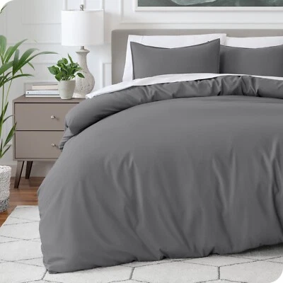 Bare Home Luxury Duvet Cover and Sham Set - Premium 1800 Collection - Ultra Soft - Image 1 of 4