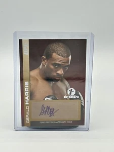 2011 Topps UFC Title Shot Autographs Card #FAGH Gerald Harris - Picture 1 of 2
