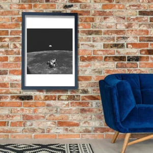 NASA - Apollo 11 Descent Wall Art Poster Print - Picture 1 of 12