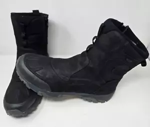 Merrell Boots Men’s Size 12 Artic grip Black Zip Up Boots JP2025 Insulated - Picture 1 of 9