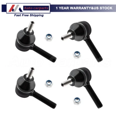 Front Inner Outer Tie Rod End Links for 1982 1983 1984-1997 BMW 5 7 8 Series - Image 1 of 4