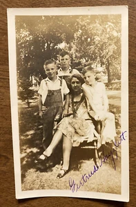 1920s-30s SIGNED Gertrude Hayzlett Kitchen Klatter Magazine Writer Photo P11n23 - Picture 1 of 21