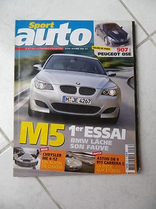 Sport Auto Nr. 513 BMW M5 Aston DB9 Porsche 911 CARRERA S Peugeot 907 Chrysler - Picture 1 of 1