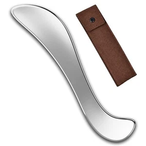 Stainless Steel Guasha Massage Tool for Deep Tissue Fascia Face Scar - Picture 1 of 6