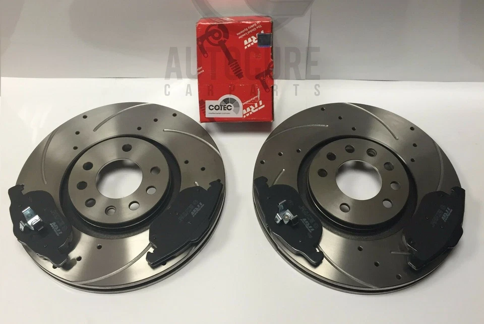 DISCOS TRASEROS Y ALMOHADILLAS TRW PARA LAND ROVER DISCOVERY 4 MK4 09-10 RENDIMIENTO PERFORADO  Foto 1 de 1