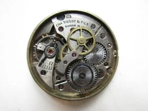 tissot cal. 27B-21 Swiss Vintage Uhrwerk - for parts - Bild 1 von 4