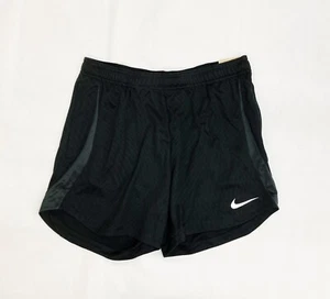 Nike Dri-FIT Strike 23 Knit Soccer Short Women's M Black DR2340 Pockets Running - Imagen 1 de 2