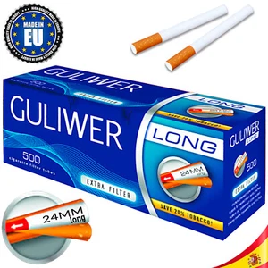 TUBOS VACIOS para CIGARRO LONG FILTER FILTRO EXTRA LARGO 24mm RELLENAR Ahorra20% - Imagen 1 de 10