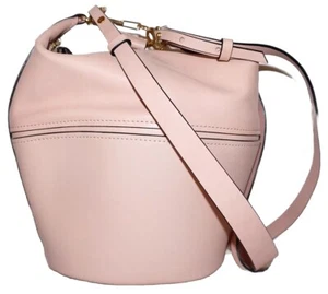 ZAC POSEN Small Light Pink Leather MINI BELAY HOBO Crossbody Shoulder Bag - Picture 1 of 12