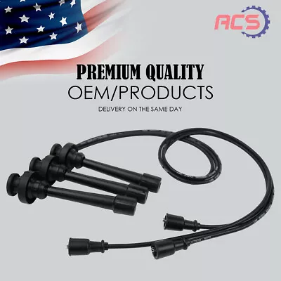 3 cables de bujía de alto rendimiento OEM para Mitsubishi Montero V6 3,8 L MN153270 Foto 1 de 4
