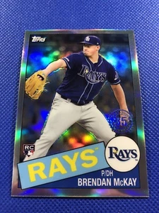 2020 #85TC-13 Brendan McKay Topps Chrome Rookie Card - Foto 1 di 2