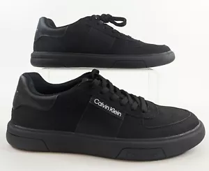 Men's Calvin Klein Black Casual Athletic Tennis Shoes Size 8 M Style CMGENTO2-R - Picture 1 of 10