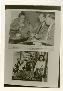 "Harry BELAFONTE, Dorothy DANDRIDGE, Bruno COQUATRIX" Photo de presse 1958 - Bild 1 von 1