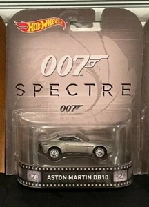 Hot Wheels Retro Entertainment James Bond 007 Spectre Aston Martin DB10 - Picture 1 of 2
