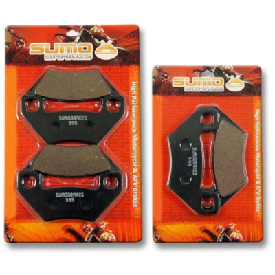 F+R Brake Pads for Kymco Maxxer 375 [10-12] 450 [11-16] MXU375 [08-12] 450 11-14 - Image 1 of 3