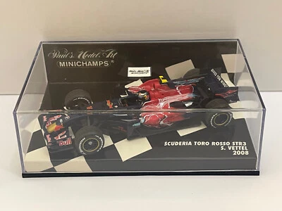 Minichamps 1:43 Scuderia Toro Rosso STR3 Sebastian Vettel 2008 400080015 - Image 1 of 4