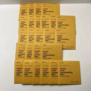  NOS Kodak Color Compensating 75mm x 75mm Gelatin Filter Lot for sale - Picture 1 of 1