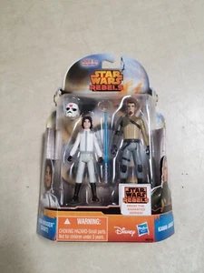 Star Wars Rebels Mission Series MS18 Ezra Bridger & Kanan Jarrus Action Fig NEW - Picture 1 of 4