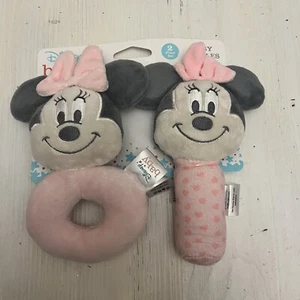 Disney Minnie Mouse Peluche Lovi Sonaglio Set  - Foto 1 di 4