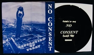 NO CONSENT~Generation Of Today~Punk Rock 45 EP + Picture Sleeve~NAKED AGGRESSION - Bild 1 von 2